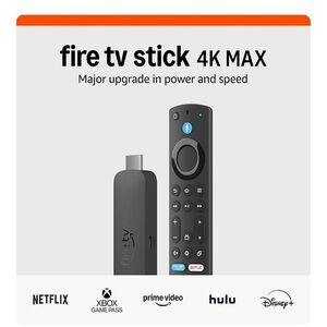 Amazon Fire TV Stick 4K Max - Black and Blue